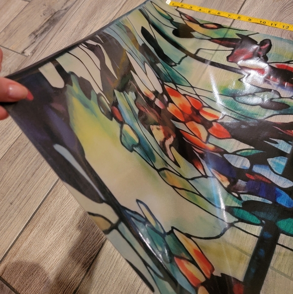 Stained Glass floral contact paper - Picture 6 of 9